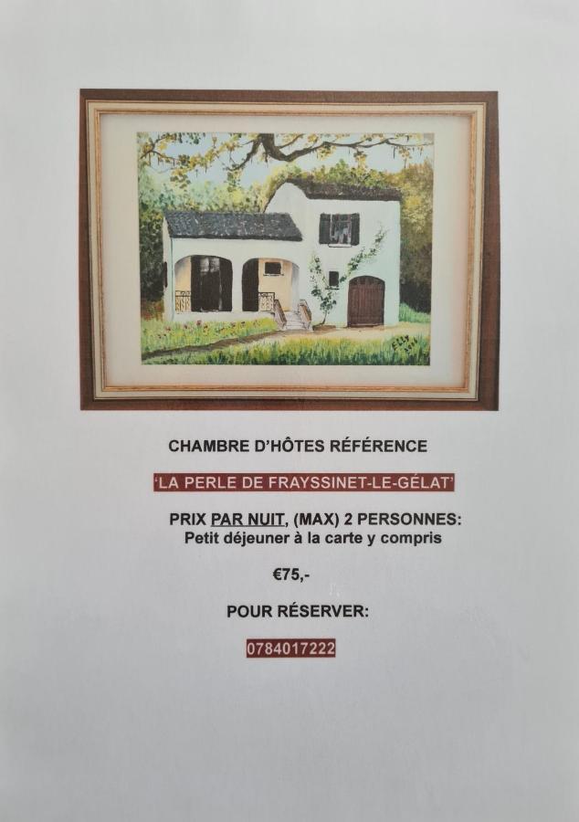 La Perle De Frayssinet-Le-Gelat - Chambre D'Hotes - B&B Exteriér fotografie